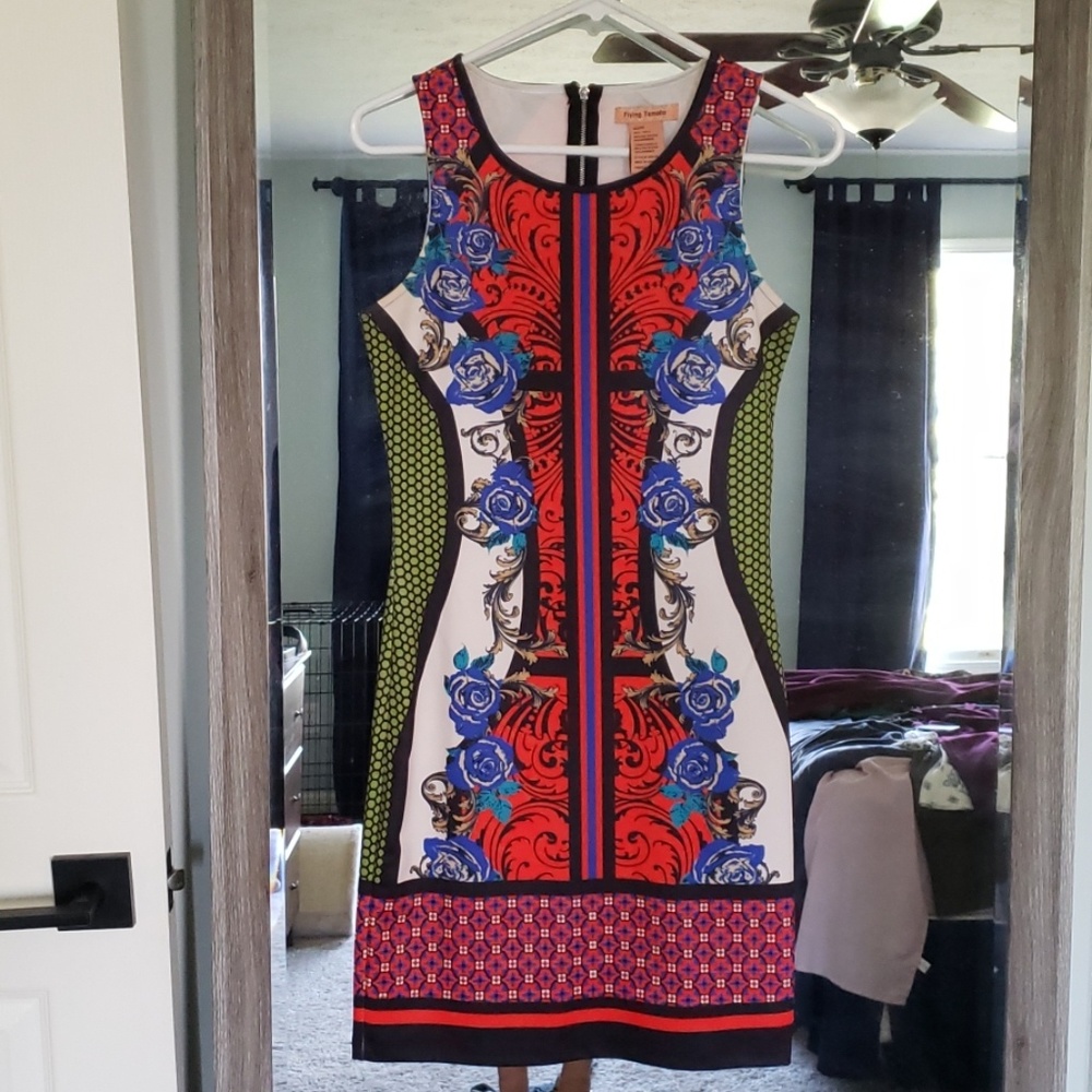 Multi colored dress